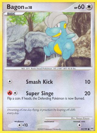 Bagon 052  - Reverse Holofoil Arceus - Common