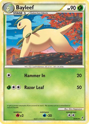 Bayleef 040/95  Call of Legends - Uncommon