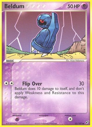 Beldum 055  Deoxys - Common