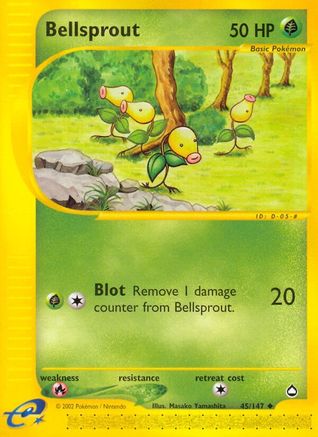 Bellsprout (45) 045  Aquapolis - Uncommon