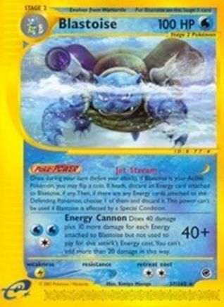 Blastoise (37) 037  Expedition - Rare