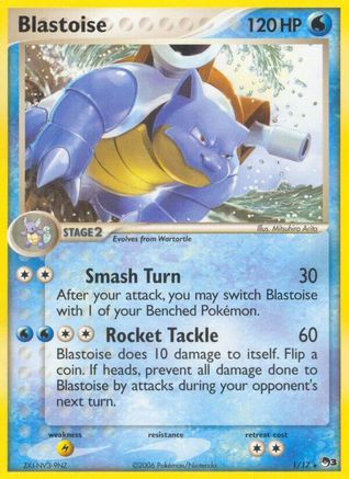 Blastoise 001  POP Series 3 - Rare