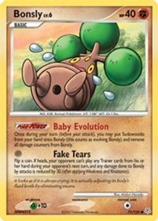 Bonsly 071/130  Diamond and Pearl - Common