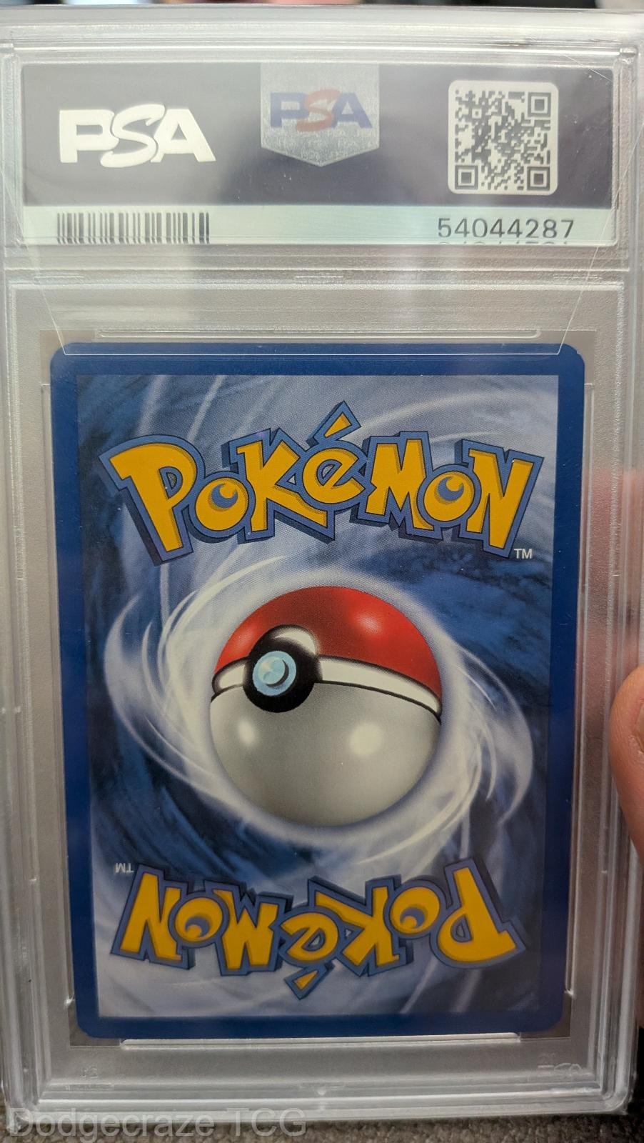 2005 Pokemon Deoxys Manectric EX Holo 101/107 PSA 8