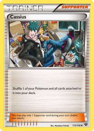 Cassius 115/146  XY Base Set - Uncommon
