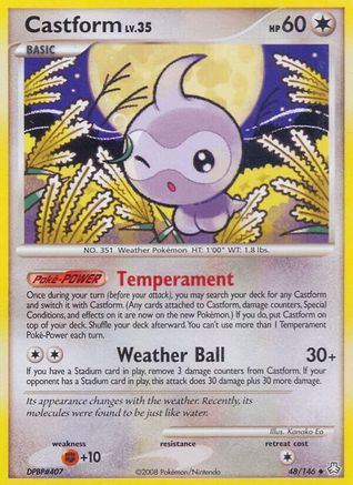 Castform 048/146  Legends Awakened - Uncommon