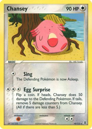 Chansey 019  FireRed & LeafGreen - Rare