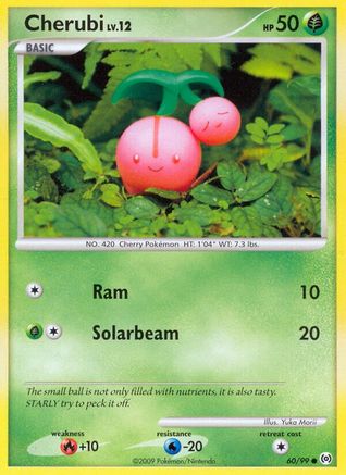 Cherubi 060/99  - Reverse Holofoil Arceus - Common