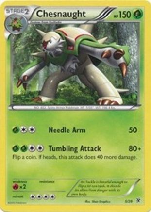 Chesnaught 005  Kalos Starter Set - Common