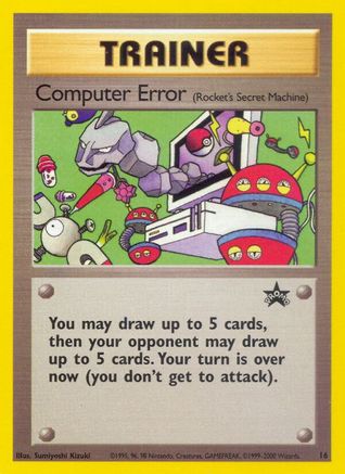 Computer Error (Rocket's Secret Machine) 016/53  WoTC Promo - Promo