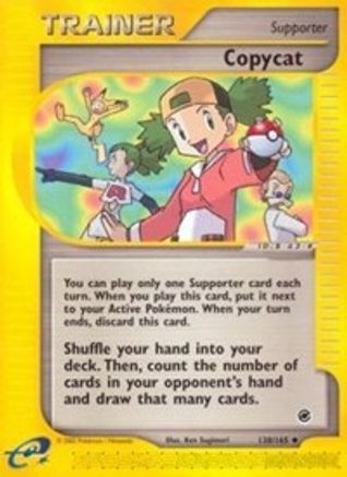 Copycat 138/165  - Reverse Holofoil Expedition - Uncommon