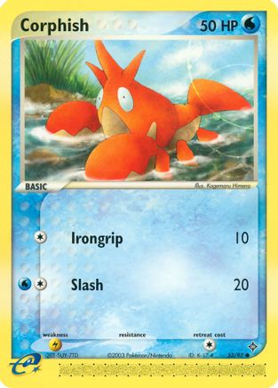 Corphish 053/97  - Reverse Holofoil Dragon - Common