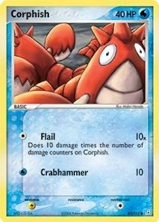 Corphish 063/110  - Reverse Holofoil Holon Phantoms - Common