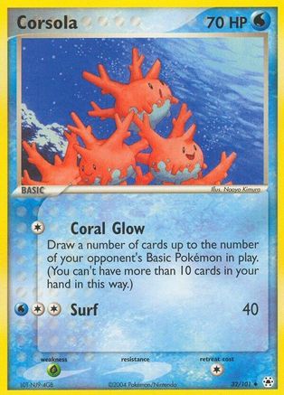 Corsola 032  Hidden Legends - Uncommon