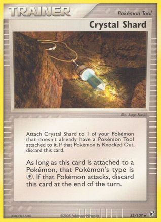 Crystal Shard 085  - Reverse Holofoil Deoxys - Uncommon