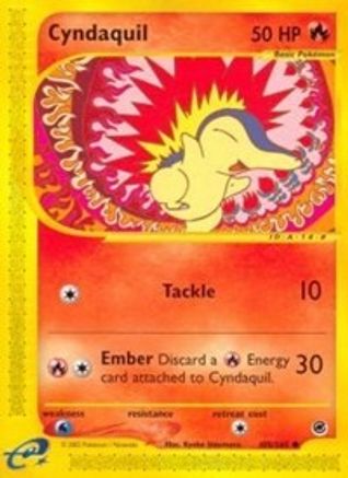 Cyndaquil (105) 105/165  Expedition - Common