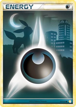 Darkness Energy (Basic) 121/123  - Reverse Holofoil HeartGold SoulSilver - Common