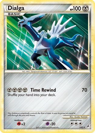 Dialga 003  - Reverse Holofoil Call of Legends - Holo Rare