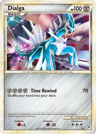 Dialga (Shiny) SL2  - Holofoil Call of Legends - Shiny Holo Rare