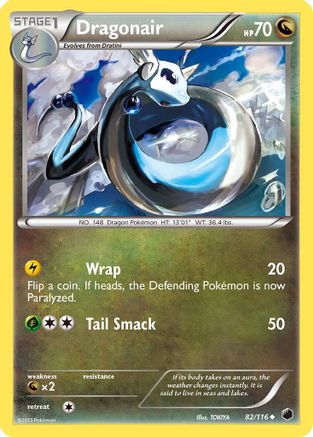 Dragonair 082  Plasma Freeze - Uncommon