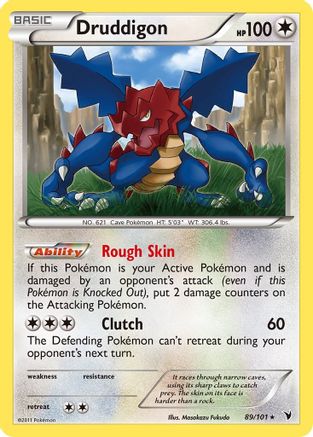 Druddigon 089  Noble Victories - Rare