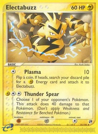 Electabuzz 035/100  Sandstorm - Uncommon