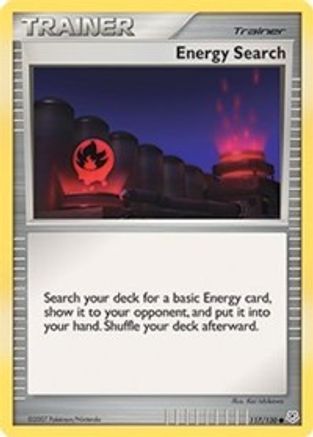 Energy Search 117/130  - Reverse Holofoil Diamond and Pearl - Common