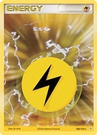 Lightning Energy 108/110  - Holofoil Holon Phantoms - Holo Rare