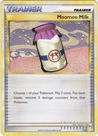 Moomoo Milk (#26) 026  HGSS Trainer Kit Gyarados & Raichu - Common