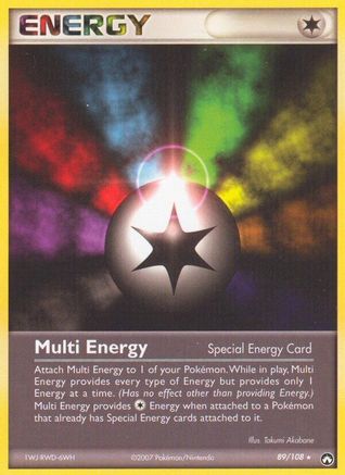 Multi Energy 089  Power Keepers - Rare