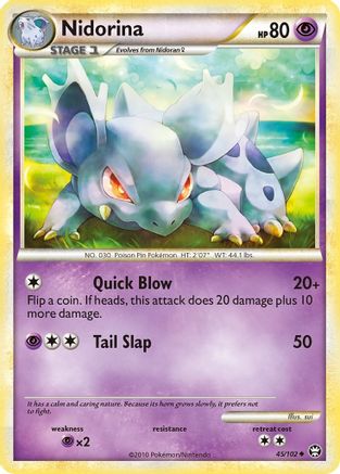 Nidorina 045/102  Triumphant - Uncommon