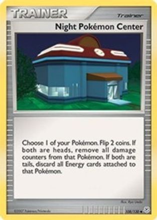 Night Pokemon Center 108  Diamond and Pearl - Uncommon