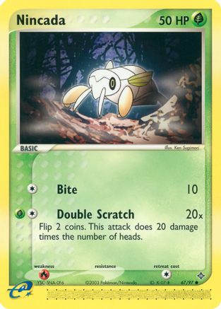 Nincada 067/97  Dragon - Common