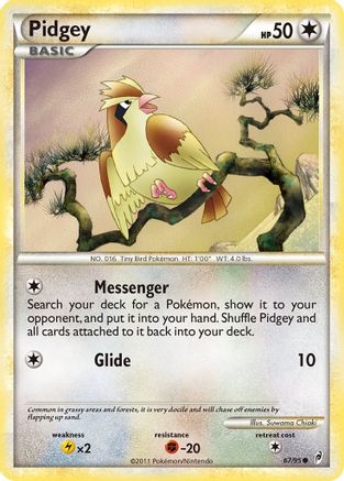 Pidgey 067/95  Call of Legends - Common
