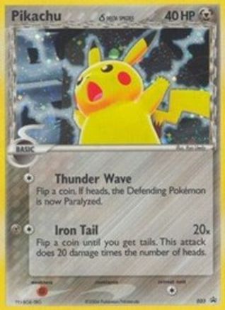 Pikachu (Delta Species) 035/40  Nintendo Promos - Promo