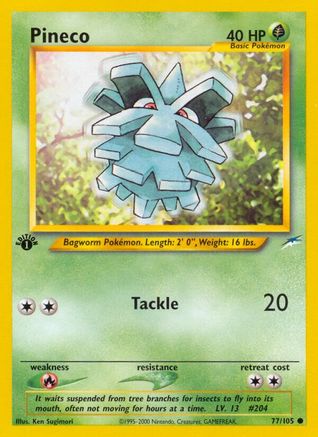 Pineco 077/105  - Unlimited Neo Destiny - Common