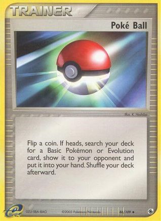 Poke Ball 086  - Reverse Holofoil Ruby and Sapphire - Uncommon