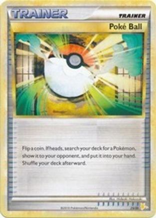 Poke Ball (Raichu) 025  HGSS Trainer Kit Gyarados & Raichu - Common