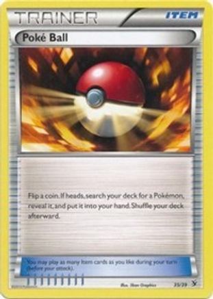 Poke Ball 035  Kalos Starter Set - Common