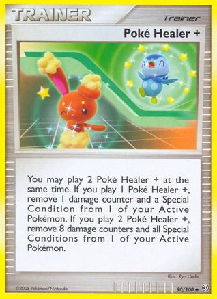 Poke Healer + 090/100  - Reverse Holofoil Stormfront - Uncommon