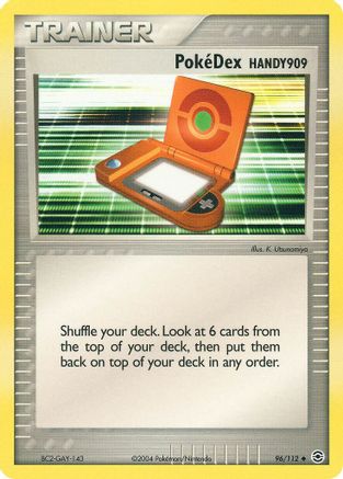 PokeDex (HANDY909) 096  FireRed & LeafGreen - Uncommon