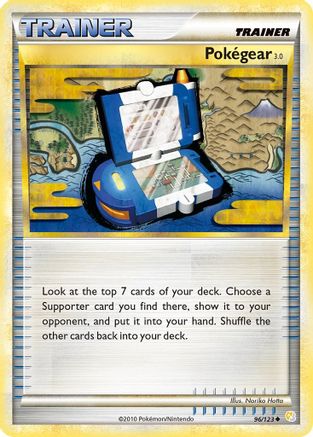 Pokegear 3.0 096/123  HeartGold SoulSilver - Uncommon