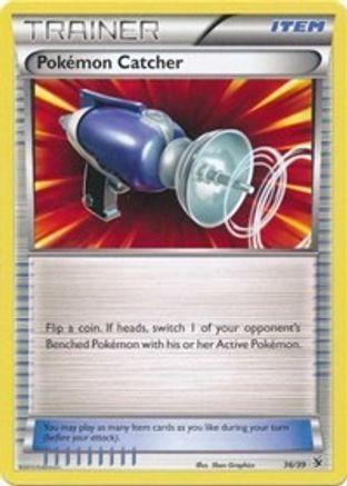 Pokemon Catcher 036  Kalos Starter Set - Common