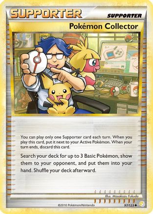 Pokemon Collector 097/123  HeartGold SoulSilver - Uncommon