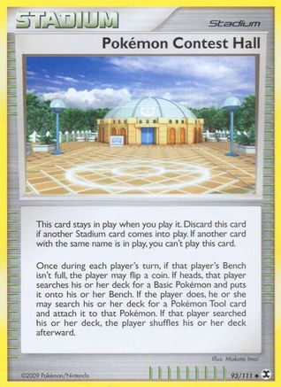 Pokemon Contest Hall 093  Rising Rivals - Uncommon