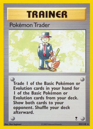 Pokemon Trader 103/110  Legendary Collection - Rare