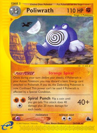 Poliwrath (26) 026  Skyridge - Rare