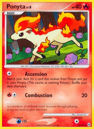 Ponyta (46) 046  Arceus - Uncommon