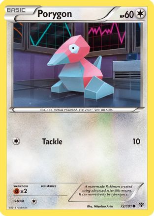 Porygon 072/101  Plasma Blast - Common