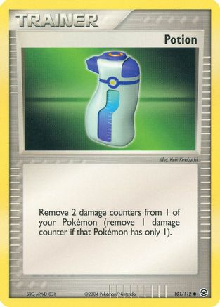 Potion 101  - Reverse Holofoil FireRed & LeafGreen - Common